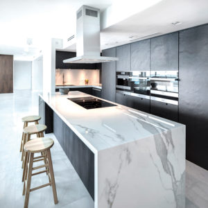 Porcelain slabs are beautiful, but not a great countertop to kosher.
